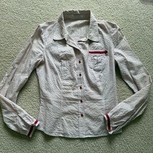 Chattawak seersucker button down shirt